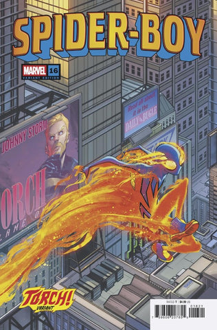 Spider-Boy Issue #16 February 2025 Variant Cover Torch Comic Book