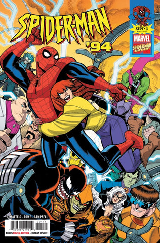 Spider-Man '94 Issue #1 September 2025 Cover A Comic Book