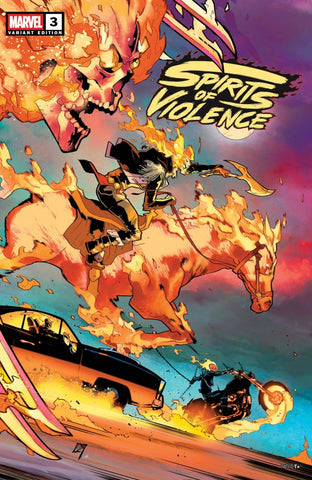 Spirits of Violence Issue #3 December 2025 Cover B Comic Book