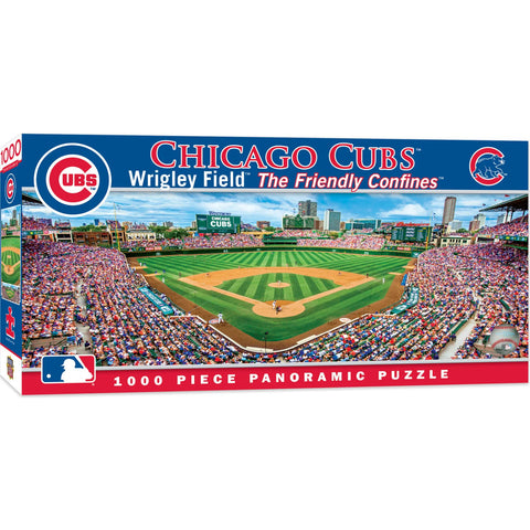 Cubs 1000-Piece Panoramic Puzzle Center View