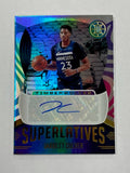 Timberwolves Jarrett Culver 2020-21 Panini Illusions No.SUP-JCU Autographed Single Card