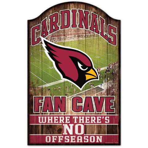 Cardinals Wood Sign 11x17 Fan Cave NFL