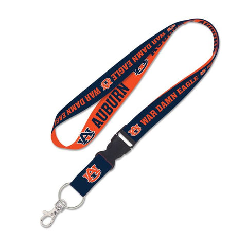 Auburn Lanyard Reversible Slogan