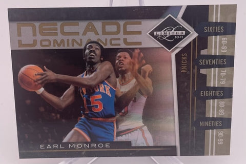 Knicks Earl Monroe 2010-11 Panini Limited No.5 #07/24 Single Card