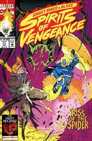 Ghost Rider and Blaze: Spirits of Vengeance Issue #11 June 1993 Comic Book