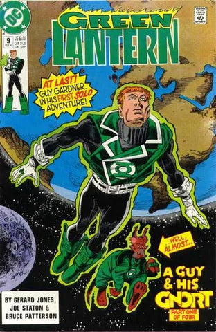 Green Lantern Issue #9 February 1991 Comic Book