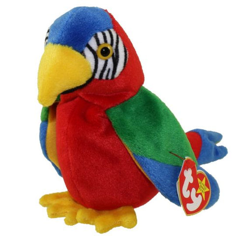 TY Beanie Baby 6.5" - Jabber the Parrot