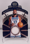 Timberwolves Rudy Gobert 2023-24 Panini Crown Royale No.KRT-GOB Die-Cut Relic Single Card