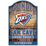 Thunder Wood Sign 11x17 Fan Cave