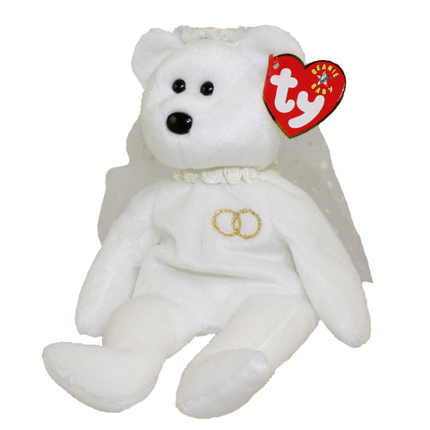 TY Beanie Baby 8.5" - Mrs. 2001 White Bear