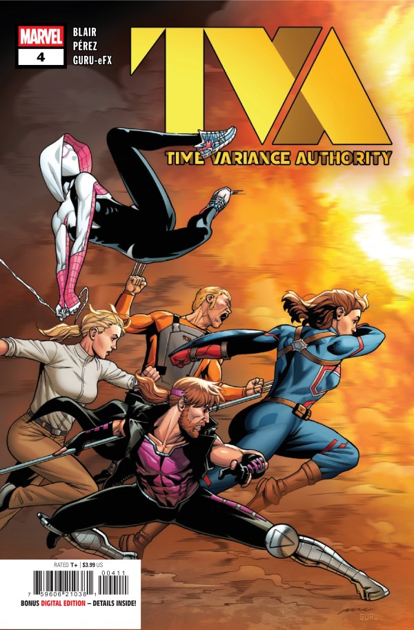 Tva Time TVA: Time Variance Authority Issue #4 March 2025 Cover A Comic Book ...