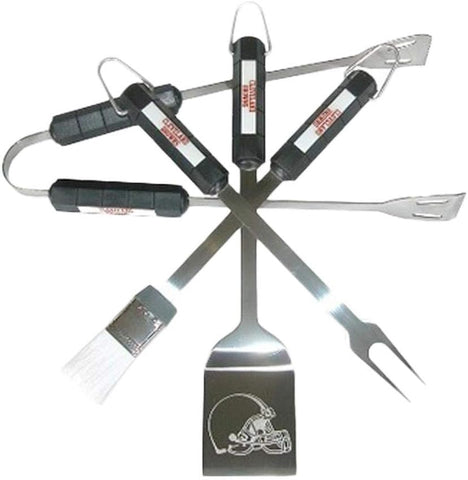 Browns 4-Piece BBQ Set