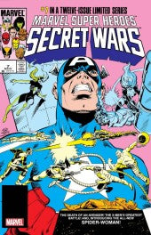Marvel Super Heroes: Secret Wars Issue #7 July 2024 Cover A Facsimile Edition Comic Book