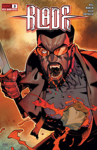 Blade: Red Band Issue #3 December 2024 Cover A Polybagged Comic Book