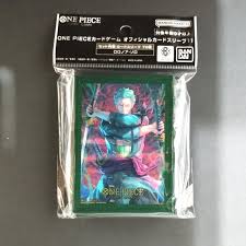 One Piece 70-Count Deck Protector Card Sleeves Series 11 - Roronoa Zoro