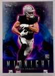 Raiders Brock Bowers 2024 Topps Midnight No.49 Rookie Single Card