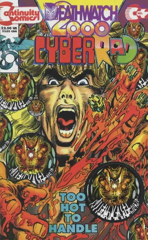 Cyberrad Issue #3 July 1993 Comic Book