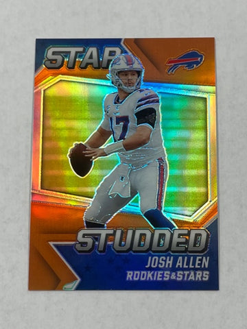 Bills Josh Allen 2021 Panini Rookies & Stars No.SS-12 #25/25 Single Card