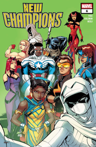 New Champions Issue #6 June 2025 Cover A Comic Book