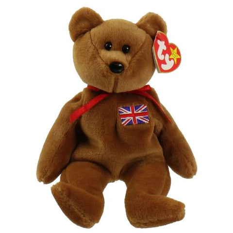 TY Beanie Baby 8.5" - Britannia the Bear (UK Exclusive)