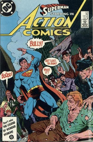 Action Comics - Issue #578 April 1986 Comic Book