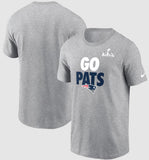 Patriots Mens Shirt Super Bowl 60 Participant Fast as Fast Gets