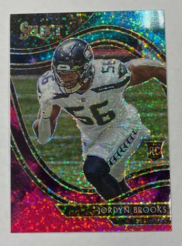 Seahawks Jordyn Brooks 2020 Select No.392 Field Level Prizm Cosmic Rookie Single Card