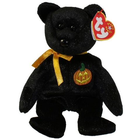 TY Beanie Baby 8.5" - Haunt the Halloween Bear 2001