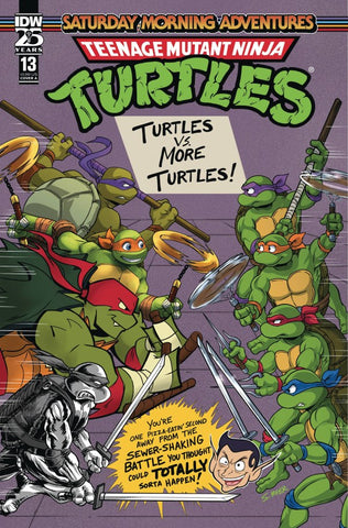 Teenage Mutant Ninja Turtles: Saturday Morning Adventures Issue #13 May 2024 Cover A Comic Book