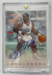 Jazz/Nets Keith Van Horn/Karl Malone 1998 Topps Stadium Club No.CO23 Dual Autographed Single Card