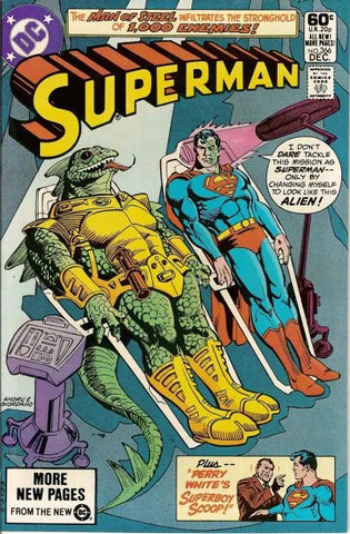 Superman Issue #366 December 1981 Comic Book