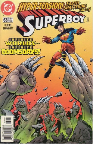 Superboy Issue #63 June 1999 Comic Book
