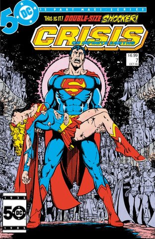 Crisis on Infinite Earths Issue #7 October 2024 Cover A Facsimile Edition Comic Book