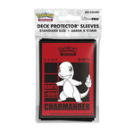 Pokémon 65-Count Deck Protector Card Sleeves - Kanto Charmander