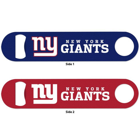 Giants Long Neck Bottle Opener 2-Sided NFL