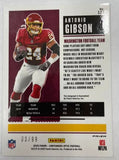 Washington Football Team Antonio Gibson 2020 Contenders Optic No. 127 #03/99 Autographed Rookie Single Card