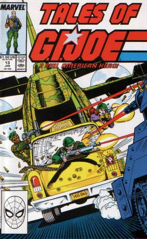 Tales of G.I. Joe Issue #13 January 1989 Comic Book