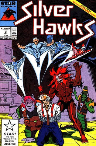 Silver hawks Issue #2 September 1987 Comic Book