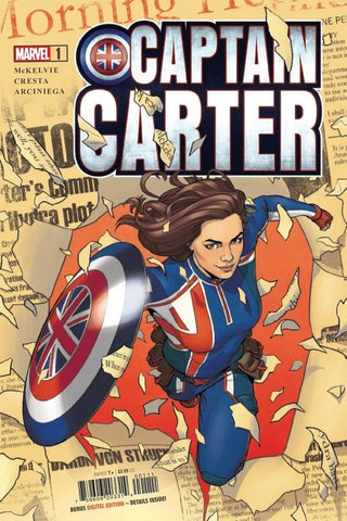 Captain Carter Issue #1 March 2022 Cover A Comic Book