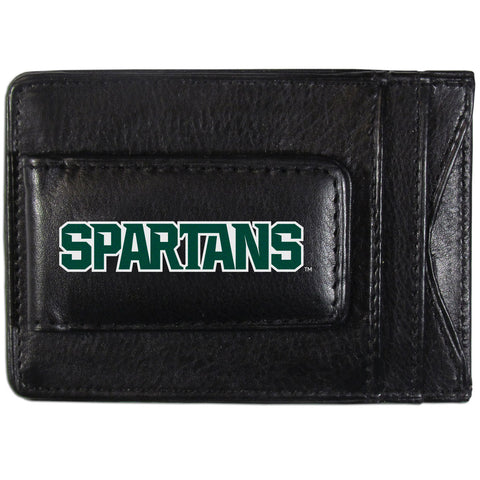 Spartans Leather Cash & Cardholder Magnetic Name