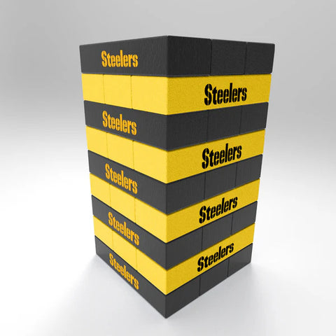 Steelers Mini Team Tower Travel Game "Jenga"