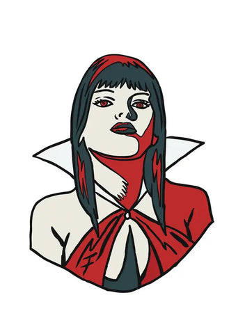 Red Sonja/Vampirella Betty & Veronica Enamel Pin