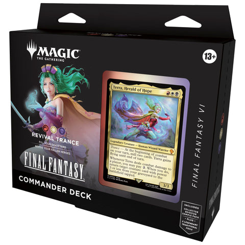 Magic the Gathering - Final Fantasy Commander Deck - Revival Trance