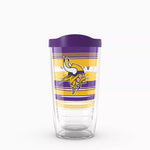 Vikings 16oz Hype Stripes Tervis w/ Lid