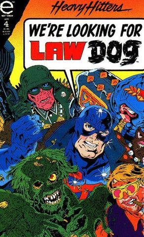 Law Dog Issue #4 August 1993 Comic Book