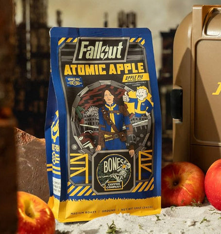 Bones Coffee Company - Fallout Atomic Apple - 12oz Ground Coffee