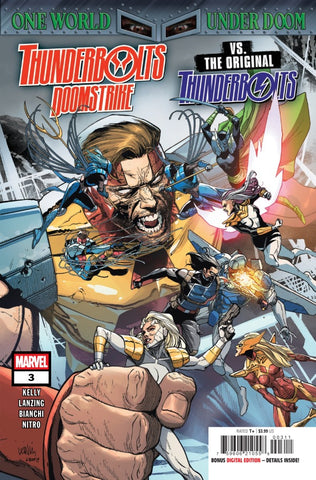 Thunderbolts: Doomstrike Issue #3 April 2025 Cover A Comic Book