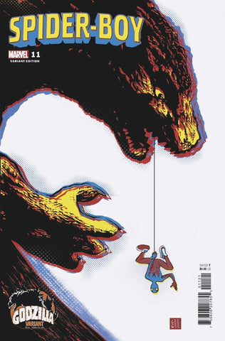 Spider-Boy Issue #11 September 2024 Godzilla Variant Comic Book