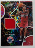 Wizards Rui Hachimura 2020-21 Player of the Day No.RH #13/99 Relic Single Card