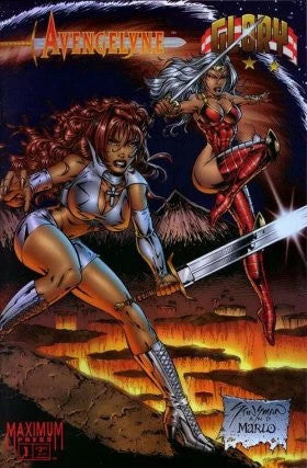 Avengelyne: Glory Issue #1B September 1995 Comic Book